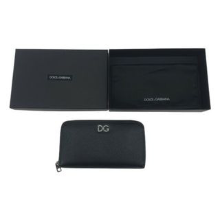 ドルチェアンドガッバーナ(DOLCE&GABBANA)の●●DOLCE & GABBANA ドルチェアンドガッバーナ BI0473 AU771 ブラック(財布)