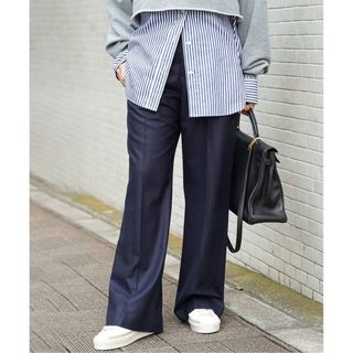 ドゥーズィエムクラス(DEUXIEME CLASSE)のDeuxieme Classe  Modern Wide パンツ(NAVY)(カジュアルパンツ)