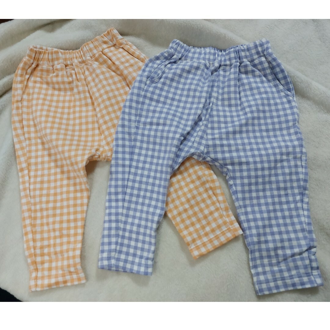 GU(ジーユー)のGU　ズボン二枚セット キッズ/ベビー/マタニティのキッズ服男の子用(90cm~)(パンツ/スパッツ)の商品写真