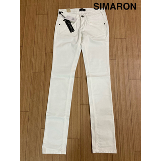 シマロン(CIMARRON)の【新品・未使用】CIMARRON シマロン ホワイトジーンズ M サイズ30(デニム/ジーンズ)