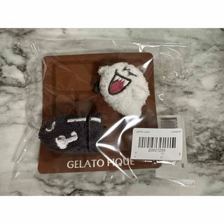 ジェラートピケ(gelato pique)のジェラピケ　マリオ　ベビモコアソート前髪クリップ(キャラクターグッズ)