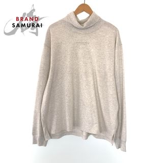 アレキサンダーワン(Alexander Wang)の美品 Alexander Wang アレキサンダーワン サイズL グレー 灰色 コットン トレーナー ハイネック メンズ 404473 【中古】(スウェット)