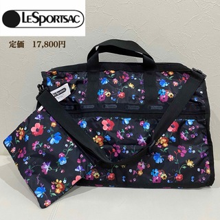 レスポートサック(LeSportsac)の新品【LeSportsac】レスポートサック　ボストンバッグ　ポーチ付(ボストンバッグ)