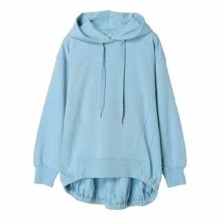 クラフトスタンダードブティック(CRAFT STANDARD BOUTIQUE)の【サックスブルー】バックバルーンパーカー/24SS(カットソー(長袖/七分))