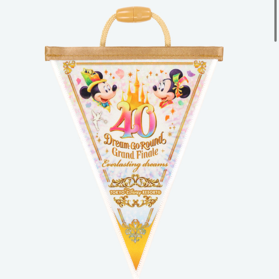 Disney(ディズニー)のドリームガーランド☆ディズニー40周年グランドフィナーレ☆ エンタメ/ホビーのおもちゃ/ぬいぐるみ(キャラクターグッズ)の商品写真