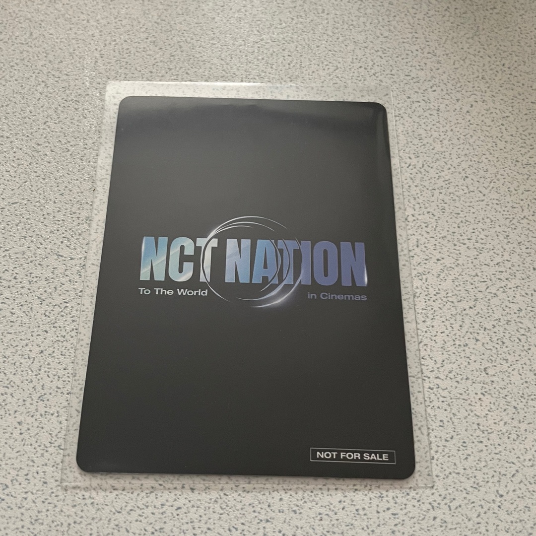 NCT(エヌシーティー)のジョンウ NCT NATION 映画 特典 エンタメ/ホビーのCD(K-POP/アジア)の商品写真