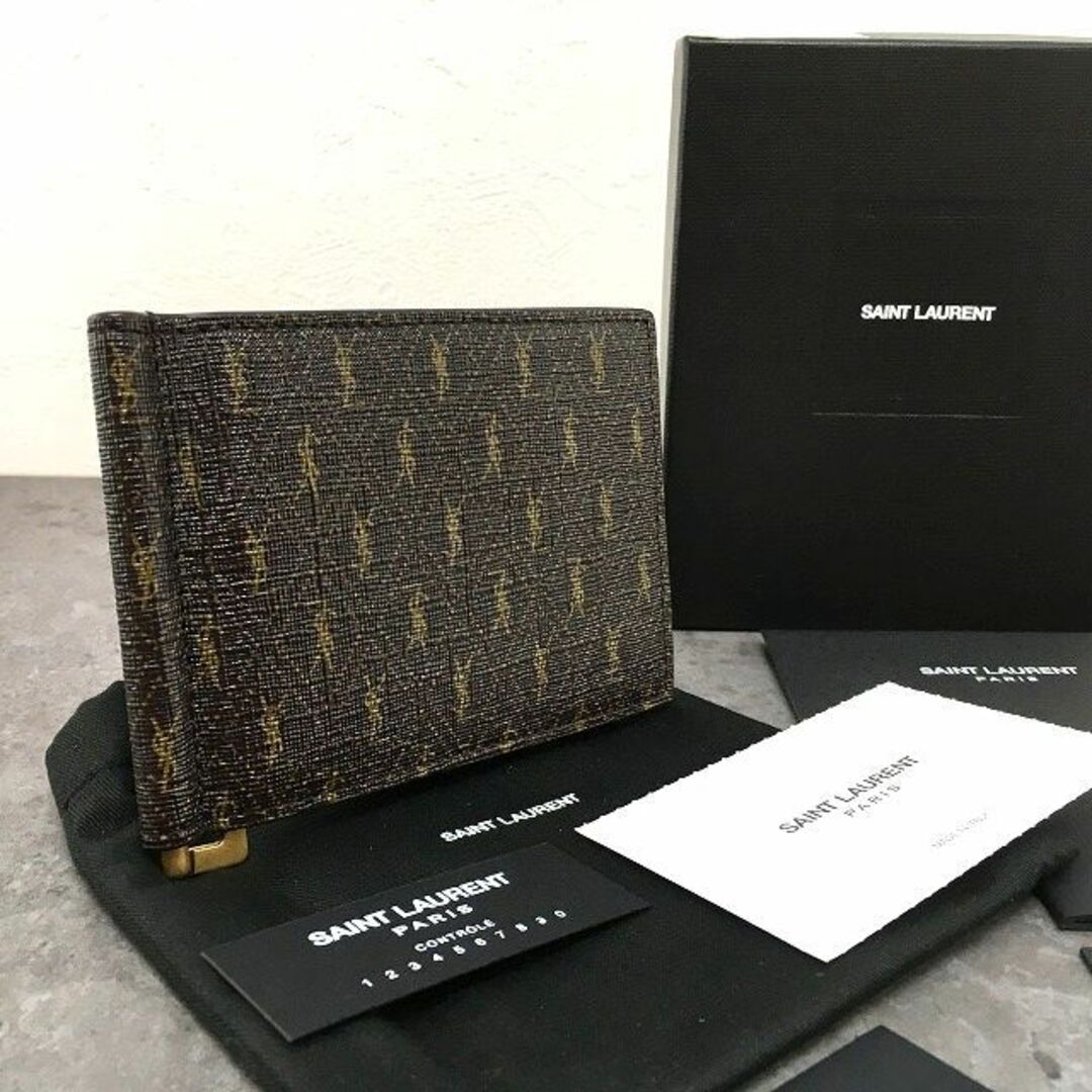 Saint Laurent(サンローラン)の未使用品 Saint Laurent マネークリップ 647153 262 メンズのファッション小物(マネークリップ)の商品写真