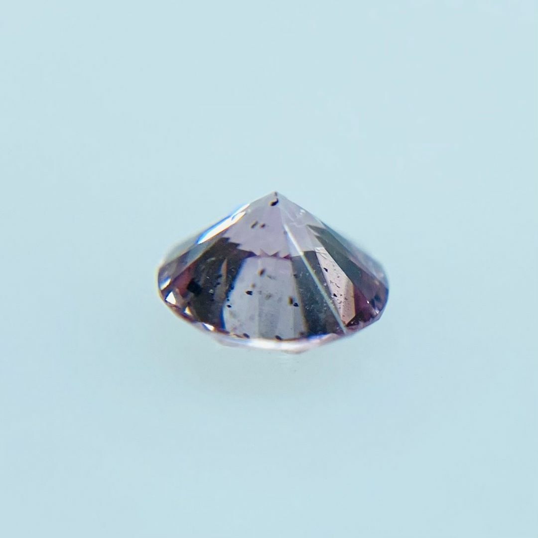 FANCY PURPLISH PINK 0.150ct RD/RT2502 レディースのアクセサリー(その他)の商品写真