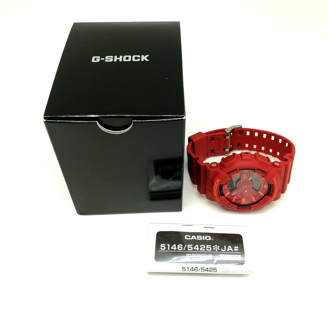 G-SHOCK(ジーショック)のG-SHOCK ジーショック 腕時計 GA-110AC-4A メンズの時計(ラバーベルト)の商品写真