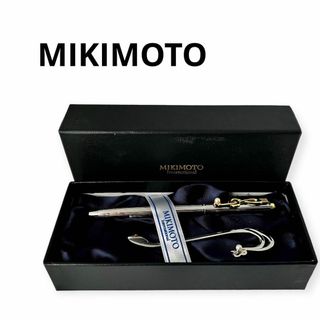 ミキモト(MIKIMOTO)の【特別価格】極美品❤︎MIKIMOTOミキモト パール付ボールペン&ブックマーク(ペン/マーカー)