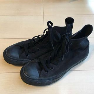 コンバース(CONVERSE)のコンバース　ブラックハイカットスニーカー(スニーカー)