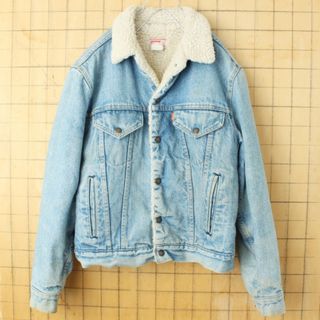 Levi's - 70s USA製 Levis リーバイス ボア デニムジャケット40 aw188