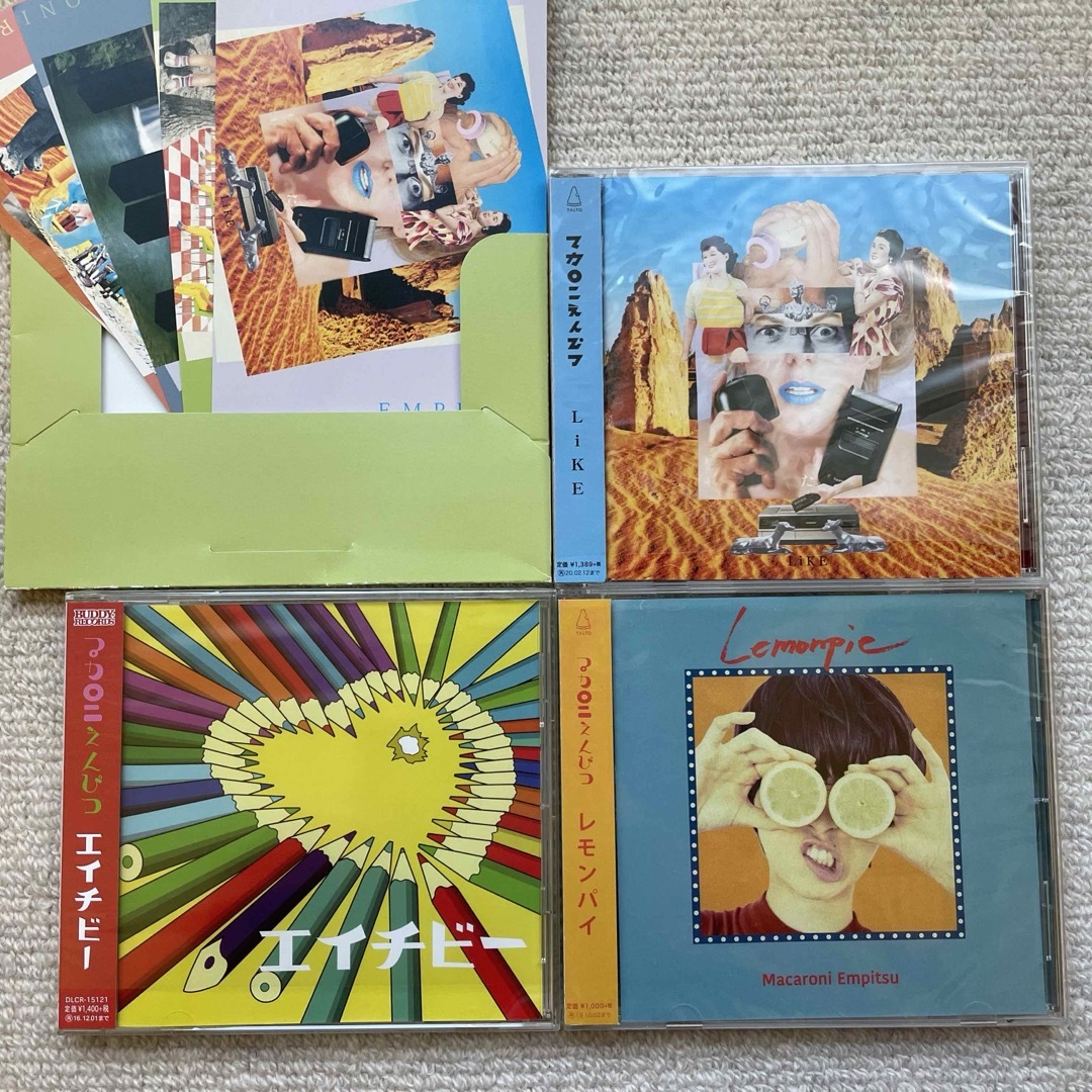 マカロニえんぴつ CD セット エンタメ/ホビーのCD(ポップス/ロック(邦楽))の商品写真