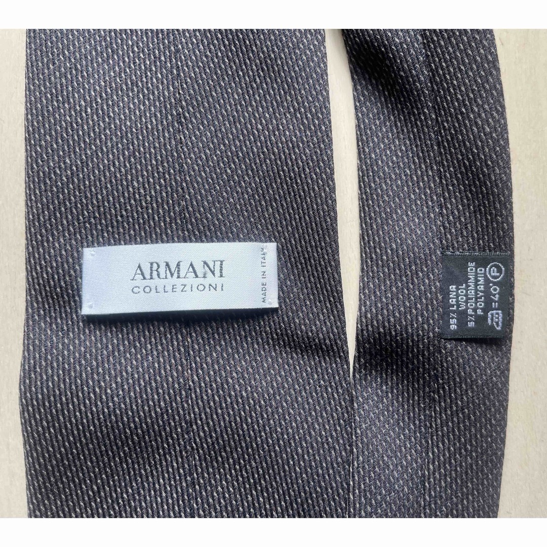 ARMANI COLLEZIONI(アルマーニ コレツィオーニ)のARMANI COLLEZIONI ウール ネクタイ メンズのファッション小物(ネクタイ)の商品写真