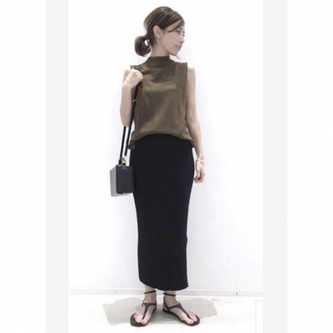 L'Appartement DEUXIEME CLASSE(アパルトモンドゥーズィエムクラス)のL'Appartement Silk*CTN N/S TOPS レディースのトップス(ニット/セーター)の商品写真