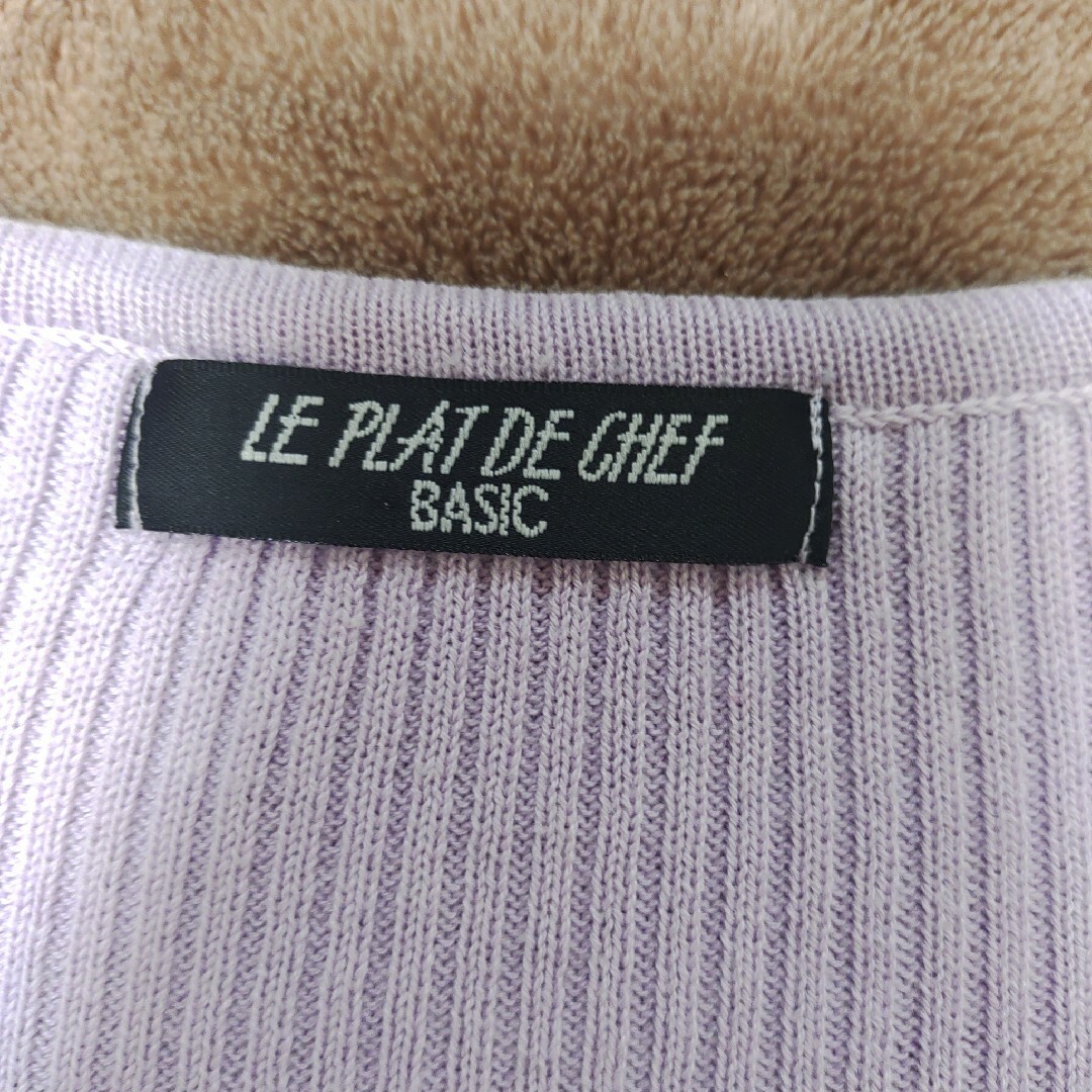 le plat de chef  七分袖ニット　セーター　ニット レディースのトップス(ニット/セーター)の商品写真