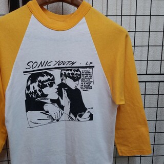 90's SOFFE SHIRTS SONIC YOUTH Raglan Tee(Tシャツ/カットソー(七分/長袖))