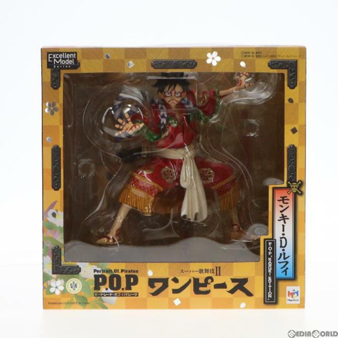 Edition(エディション)のPortrait.Of.Pirates P.O.P ワンピース 『KABUKI EDITION』 モンキー・D・ルフィ ONE PIECE(ワンピース) 1/8 完成品 フィギュア オンラインショップ限定 メガハウス エンタメ/ホビーのフィギュア(アニメ/ゲーム)の商品写真