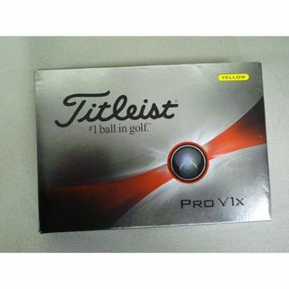 タイトリスト(Titleist)の✿23~29日迄の特別奉仕品！！タイトリスト　Pro V1X　イエロー1ダース(その他)