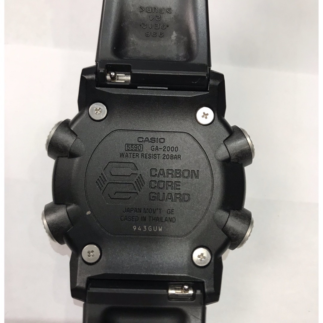 G-SHOCK(ジーショック)のRR 994 カシオ　G-SHOCK GA-2000 MEN デジアナ　SS メンズの時計(腕時計(デジタル))の商品写真