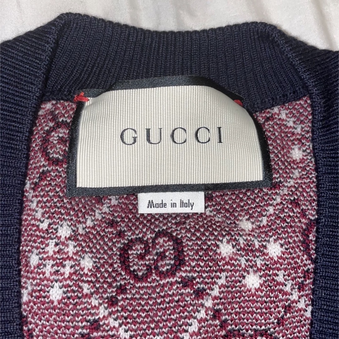 GUCCI gg 総柄　セーター　モノグラム メンズのトップス(ニット/セーター)の商品写真