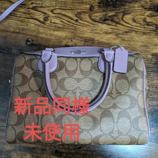 コーチ(COACH)のコーチ　ショルダーバッグ　未使用、ほぼ新品。美品(ショルダーバッグ)