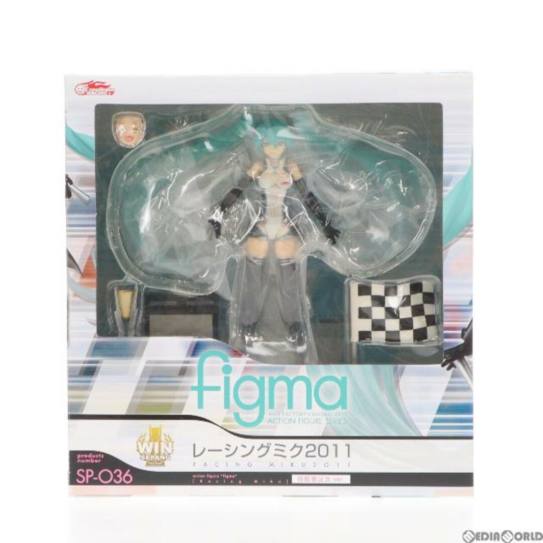 ボーナスパーツ付属 figma(フィグマ) SP-036 レーシングミク 2011初優勝記念 ver. 初音ミクGTプロジェクト 完成品 可動フィギュア GSR&Studie with TeamUKYO個人スポンサー特典 グッドスマイルレーシング エンタメ/ホビーのフィギュア(アニメ/ゲーム)の商品写真