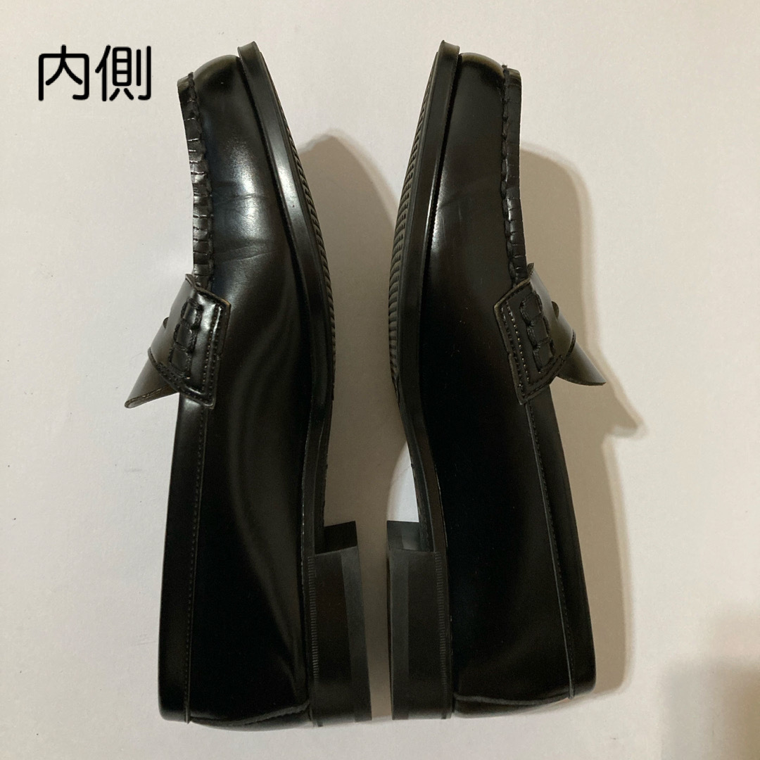 HARUTA(ハルタ)の学生ローファー　黒 レディースの靴/シューズ(ローファー/革靴)の商品写真