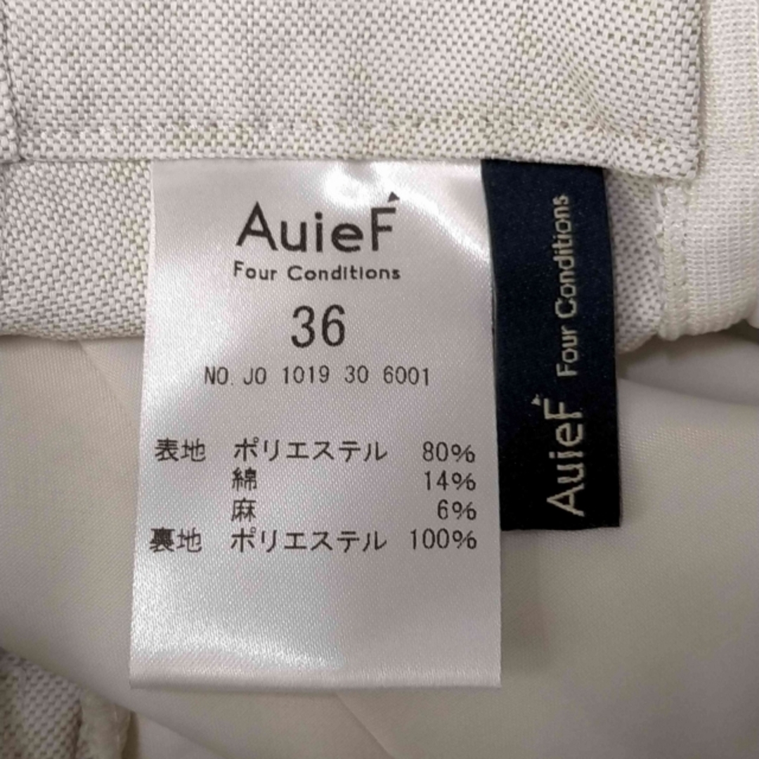 AuieF(アウィーエフ)のAuieF(アウィーエフ) 6釦 ワイドパンツ レディース パンツ ワイド レディースのパンツ(その他)の商品写真