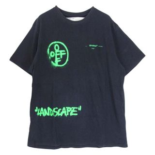 オフホワイト  21SS  OMAA027R21JER002 モナリザバックアロープリントTシャツ メンズ XS