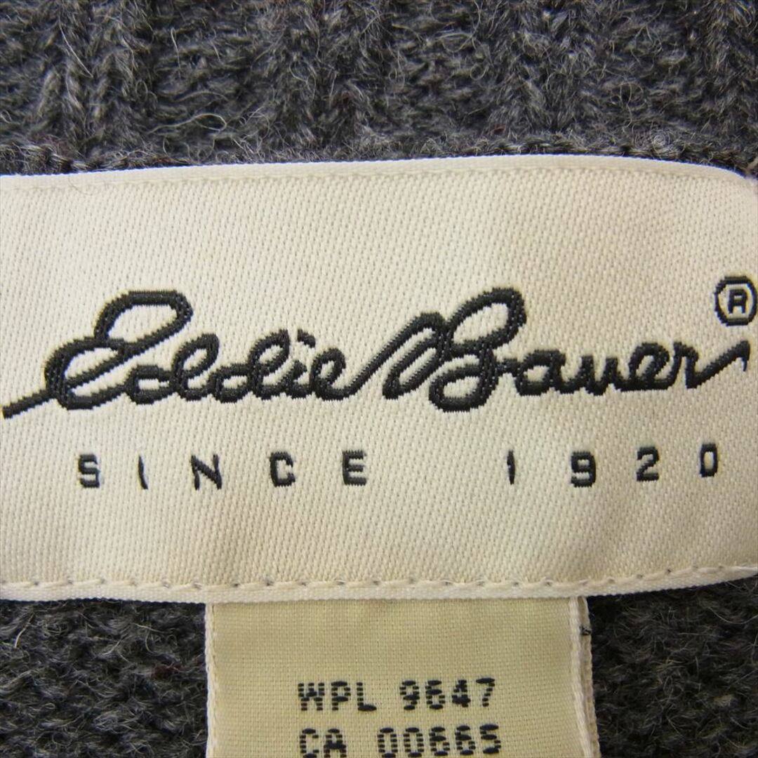 Eddie Bauer(エディーバウアー)のEddie Bauer エディー・バウアー Vネック ライン 長袖 ニット グレー系 M【中古】 メンズのトップス(ニット/セーター)の商品写真