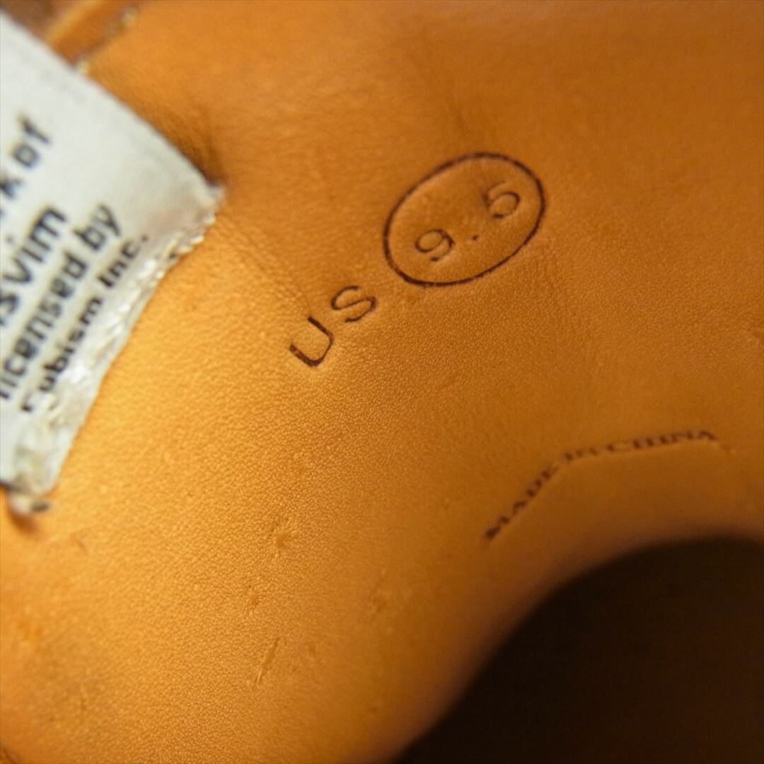 VISVIM(ヴィスヴィム)のVISVIM ビズビム ブーツ EIGER BOOTS-FOLK レザー マウンテン ブーツ ブラウン系 US9.5インチ【中古】 メンズの靴/シューズ(ブーツ)の商品写真