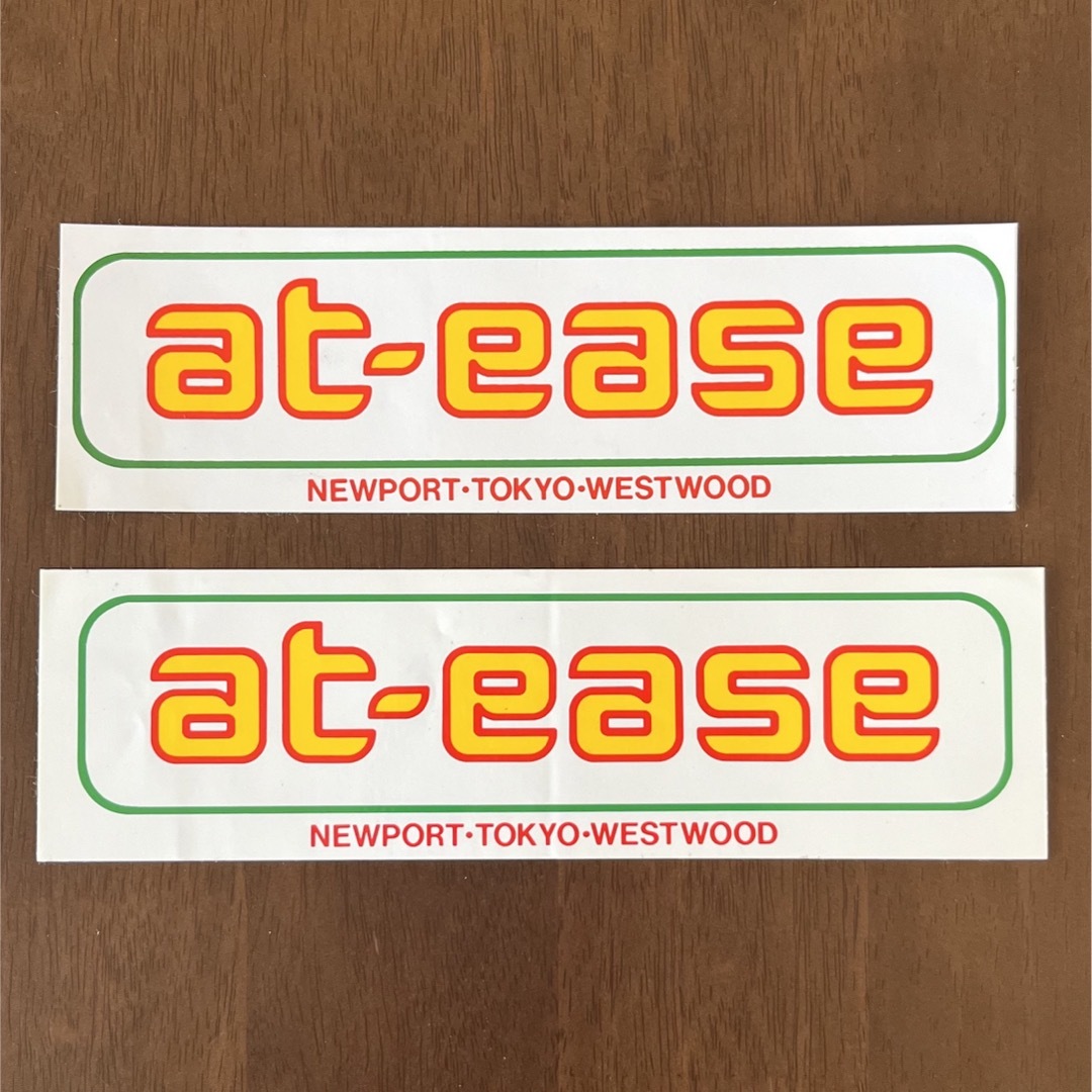 Atease(アティース)のat-ease ステッカー（2枚組） 自動車/バイクのバイク(ステッカー)の商品写真