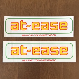 アティース(Atease)のat-ease ステッカー（2枚組）(ステッカー)