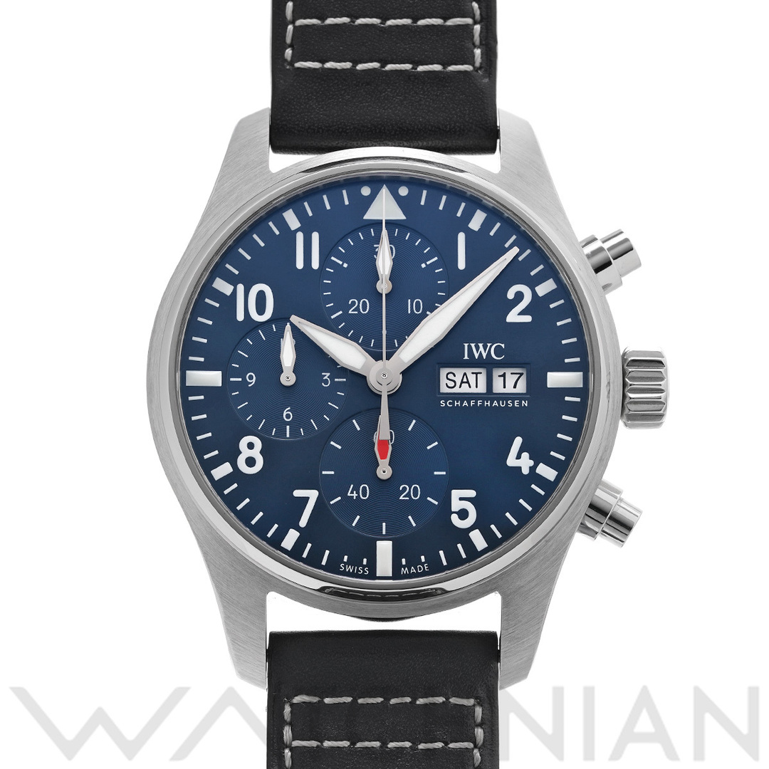 インターナショナルウォッチカンパニー IWC IW388101 ブルー メンズ 腕時計使用感が見受けられますバックル