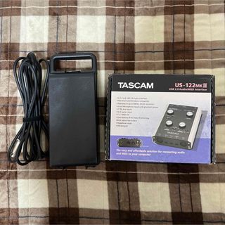 TASCAM US122MKII + ベリンガー ダイナミックマイク ボーカル(オーディオインターフェイス)