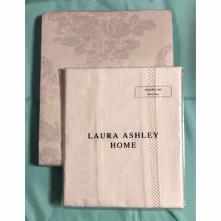 ローラアシュレイ(LAURA ASHLEY)の新品　ローラアシュレイ　ダブルサイズ　シーツなど4点セット(シーツ/カバー)