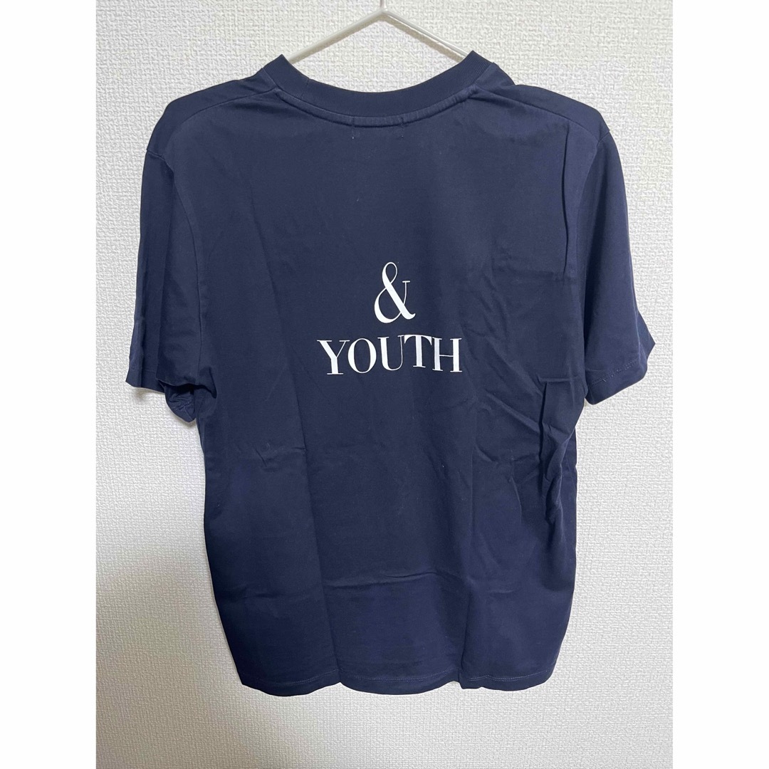 BEAUTY&YOUTH UNITED ARROWS(ビューティアンドユースユナイテッドアローズ)のユナイテッドアローズ　beauty &youth ロゴ入りTシャツ　メンズM メンズのトップス(Tシャツ/カットソー(半袖/袖なし))の商品写真