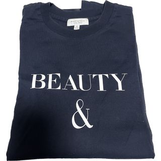 ビューティアンドユースユナイテッドアローズ(BEAUTY&YOUTH UNITED ARROWS)のユナイテッドアローズ　beauty &youth ロゴ入りTシャツ　メンズM(Tシャツ/カットソー(半袖/袖なし))