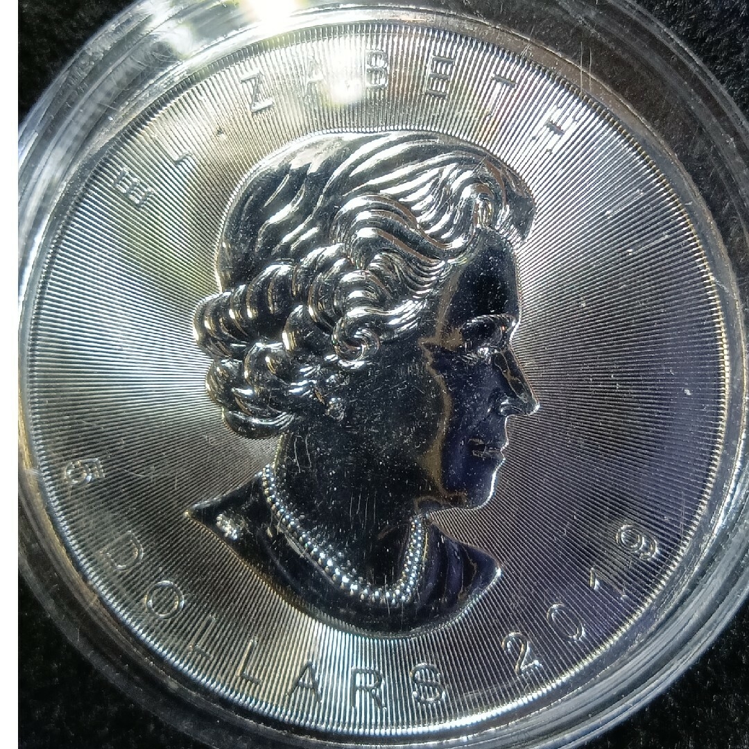 銀貨 メイプルリーフ銀貨 カナダ 2019年 1オンス銀貨 カプセル 銀貨 メイプルリーフ銀貨 カナダ 2019年 1オンス銀貨 カプセル