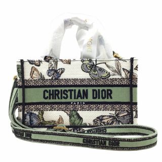 Christian Dior - 美品 ディオール ツイード×レザー ヘリンボーン柄 ...