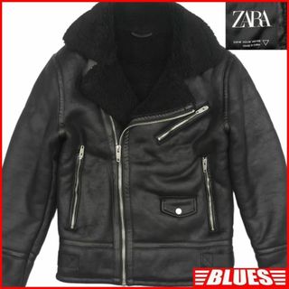 ザラ(ZARA)のZARA ザラ ライダースジャケット ダブル メンズ フェイクレザーHH9343(ライダースジャケット)