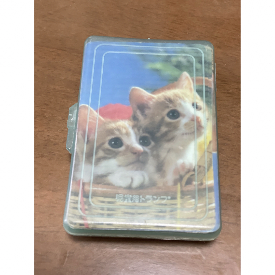猫ちゃん　トランプ エンタメ/ホビーのテーブルゲーム/ホビー(トランプ/UNO)の商品写真