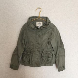 ザラキッズ(ZARA KIDS)のザラキッズジャンパースプリングコートジャケットモスグリーン110120cm(ジャケット/上着)