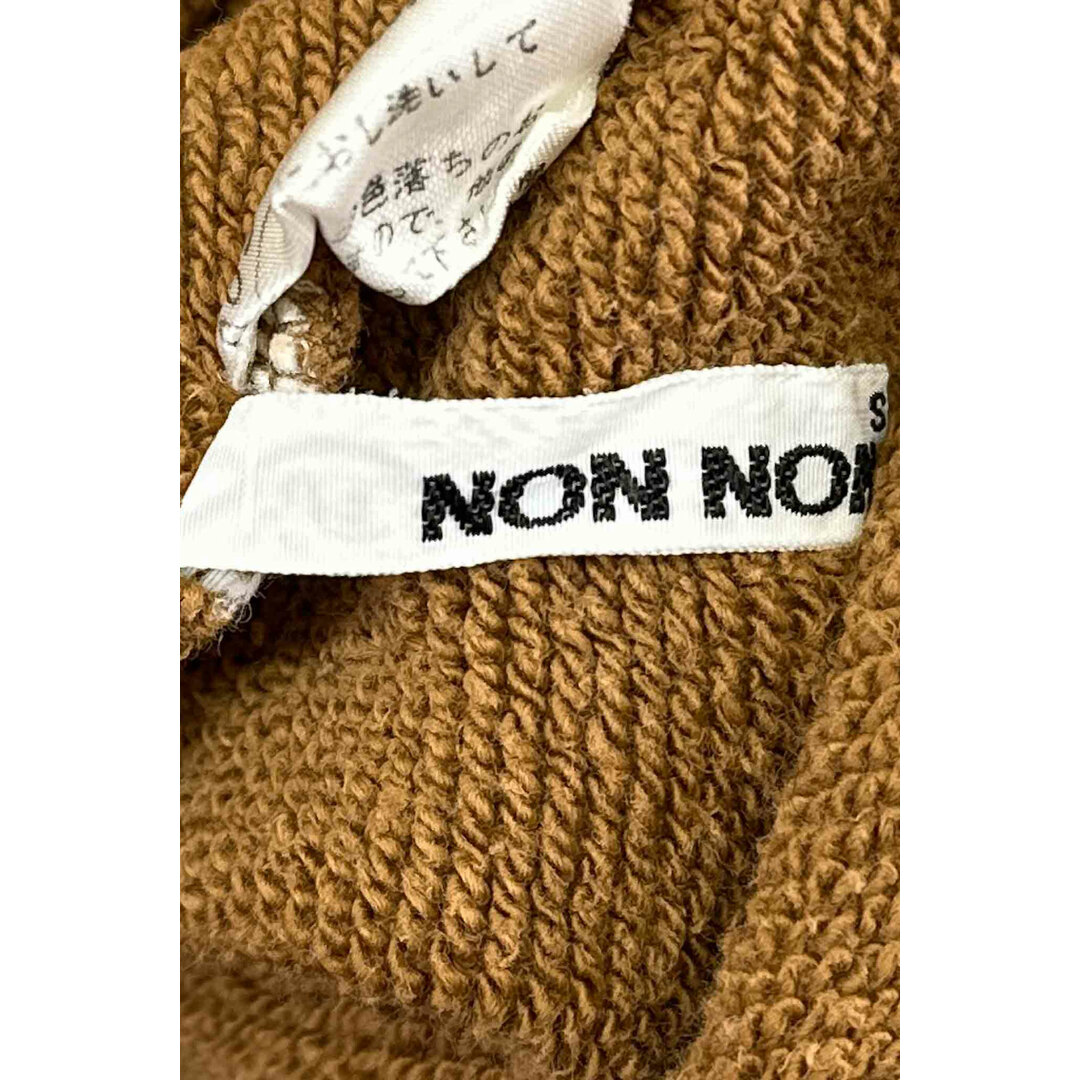 Mademoiselle NON NON brown sweat マドモアゼルノンノン スウェット ブラウン バックプリント レディース ヴィンテージ 6 レディースのトップス(トレーナー/スウェット)の商品写真