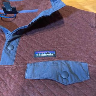 パタゴニア(patagonia)のメンズM パタゴニア　キルト　スナップT バーガンディー(その他)