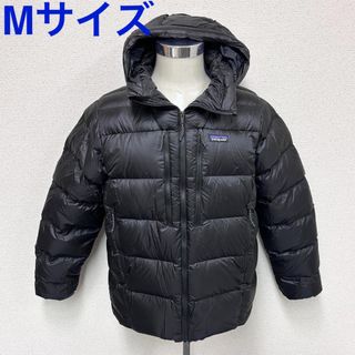 パタゴニア(patagonia)の新品 パタゴニア メンズ フィッツロイ ダウンフーディー ブラック Mサイズ(ダウンジャケット)