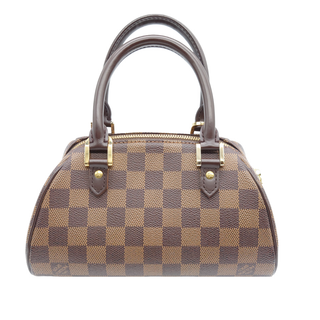 ルイヴィトン(LOUIS VUITTON)のLouis Vuitton ルイヴィトン リベラミニ ハンドバッグ ダミエ エベヌ ブラウン コーティングキャンバス レザー N41436 レディース 【中古 Aランク】☆送料無料☆ 当店通常価格164,800円(ハンドバッグ)