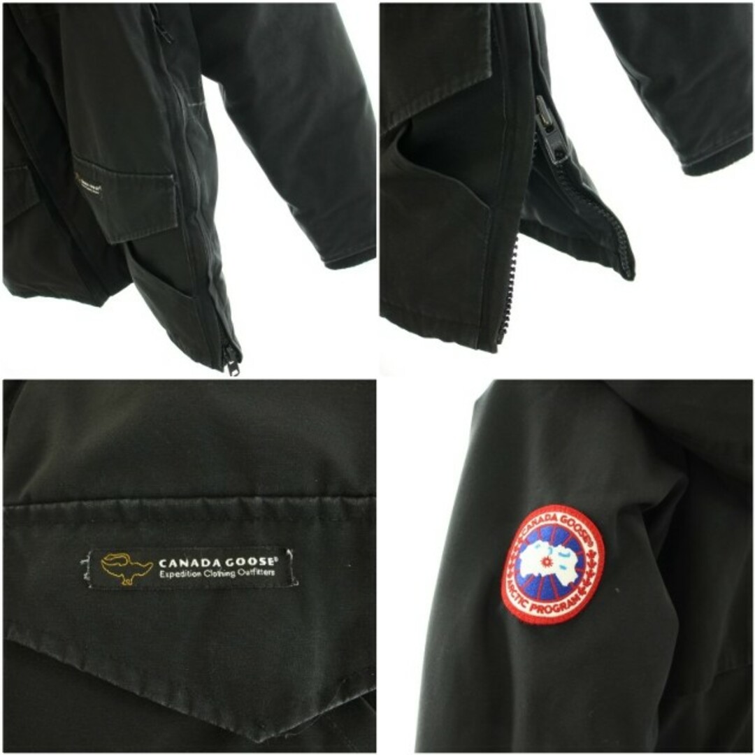 CANADA GOOSE(カナダグース)のCANADA GOOSE CONSTABLE PARKA ダウン 2XS 黒 メンズのジャケット/アウター(ダウンジャケット)の商品写真