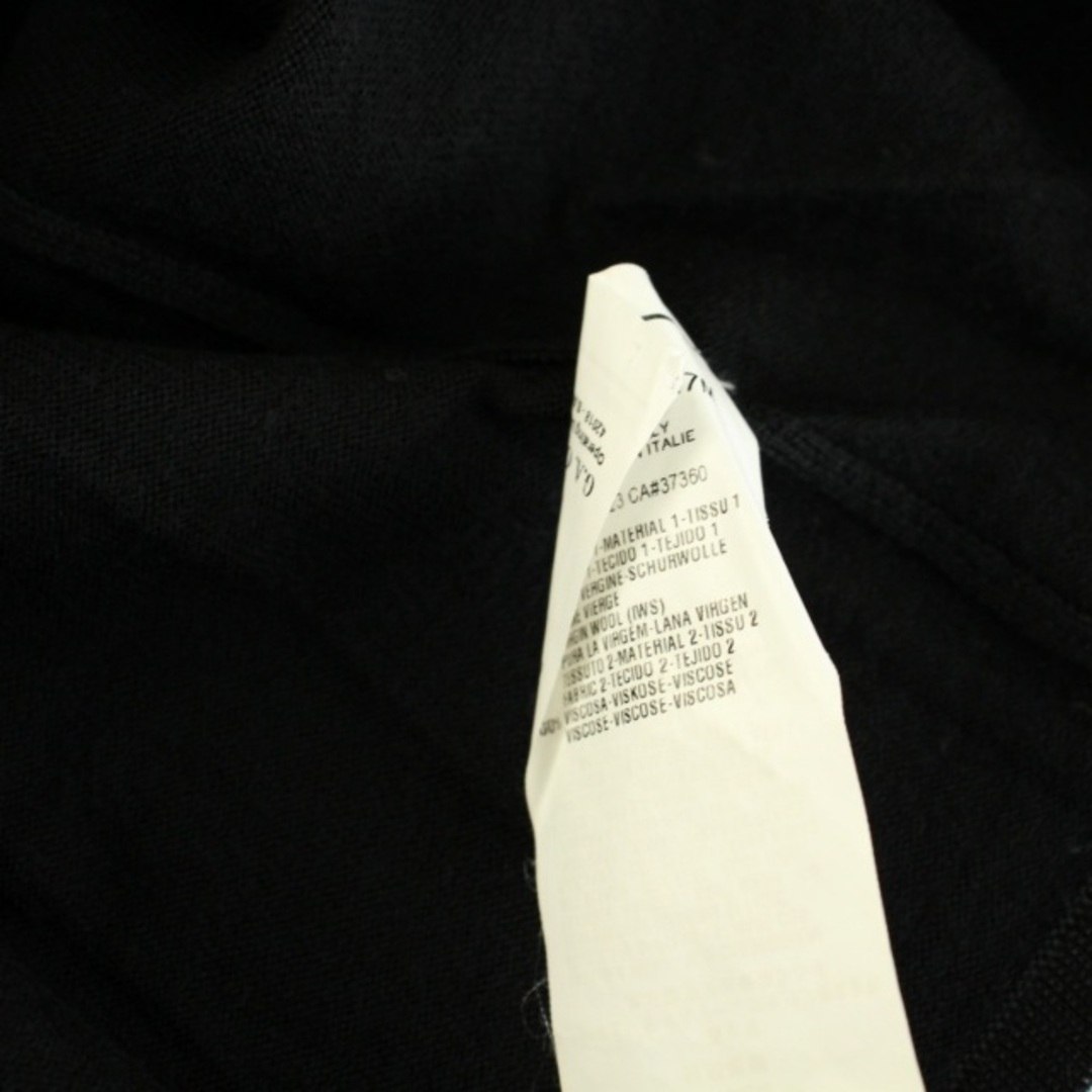 ARMANI COLLEZIONI(アルマーニ コレツィオーニ)のアルマーニ コレツィオーニ ニットカットソー Tシャツ クルーネック 半袖 38 レディースのトップス(Tシャツ(半袖/袖なし))の商品写真